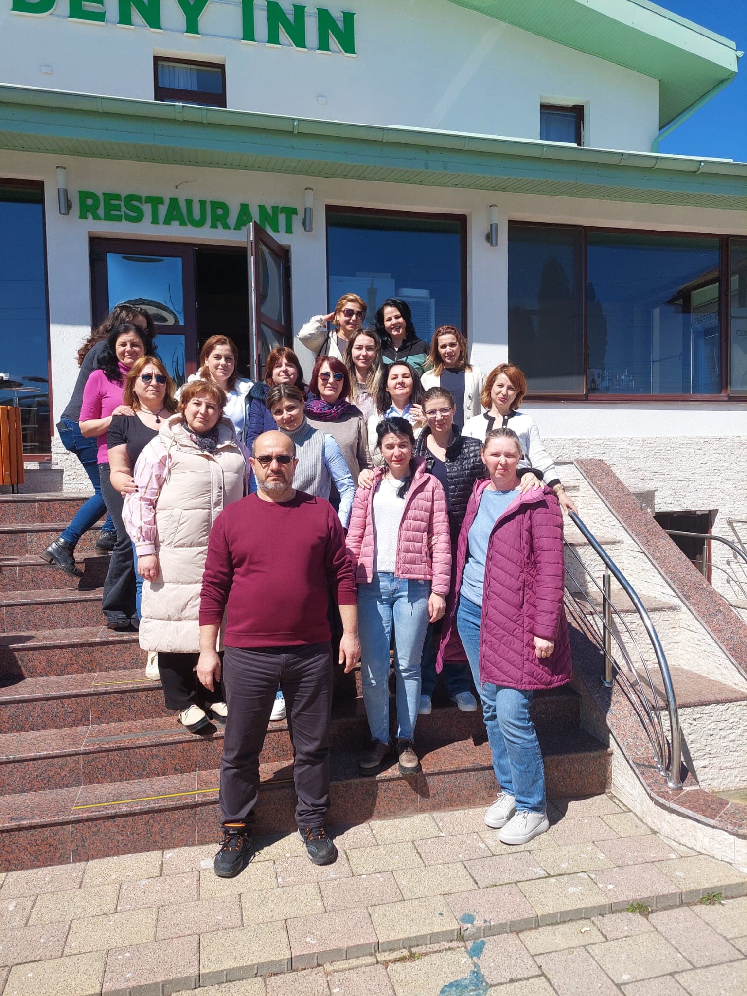 Grup în aer liber